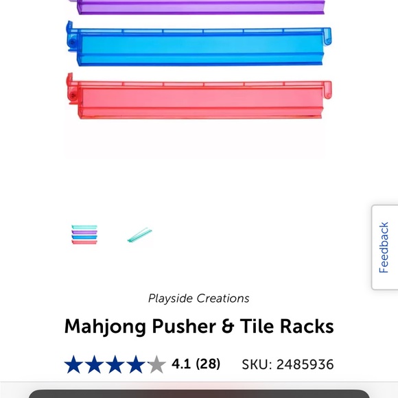 Mahjong Pusher and Tile Racks - Picture 8 of 8